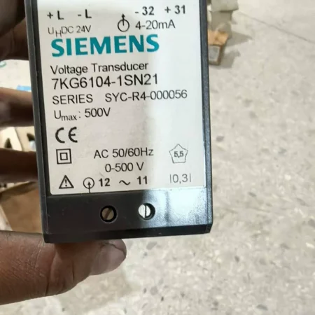 Siemens Measuring Transducer 7KG6104-1SN21 for Accurate Measurement