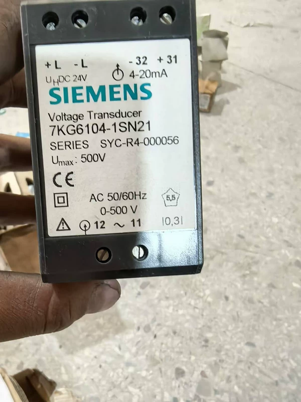 Siemens Measuring Transducer 7KG6104-1SN21 for Accurate Measurement 1 Siemens Measuring Transducer 7KG6104-1SN21 for Accurate Measurement