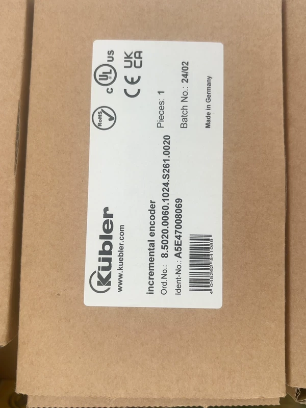 Incremental Encoder Kuebler 8.5020.0060.1024.S261.0020 A5E47008069 1 Incremental Encoder Kuebler 8.5020.0060.1024.S261.0020 A5E47008069