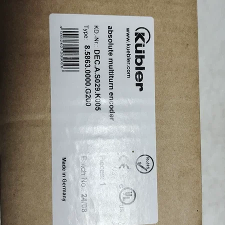 Kuebler 8.5863.0000.G201 Encoder: Durable Rotary Encoder