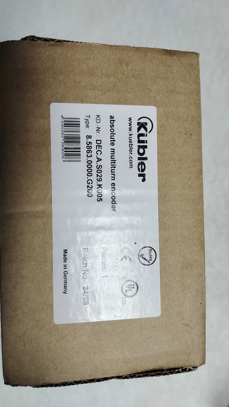 Kuebler 8.5863.0000.G201 Encoder: Durable Rotary Encoder 1 Kuebler 8.5863.0000.G201 Encoder: Durable Rotary Encoder