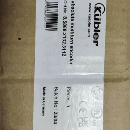 Kubler High-Precision Encoder 8.5868.2132.3112 - Motion Control Solution