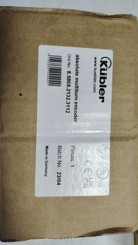 Kubler High-Precision Encoder 8.5868.2132.3112 - Motion Control Solution 1 Kubler High-Precision Encoder 8.5868.2132.3112 - Motion Control Solution