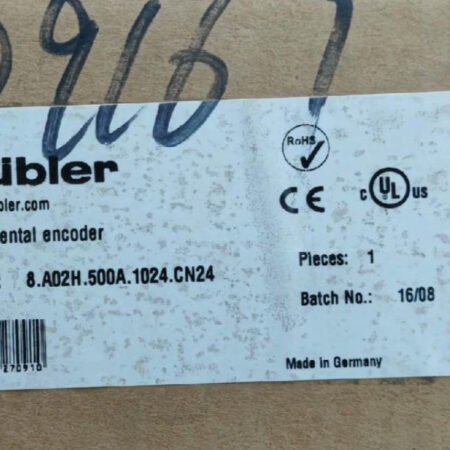 Kubler 8.A02H.500A.1024.CN24 Encoder for Industrial Automation