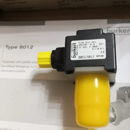 Burkert 8012 Flow Transmitter 00557058 Industrial Sensor