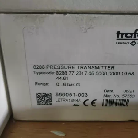 Pressure Sensor 8288.77.2317 by Trafag