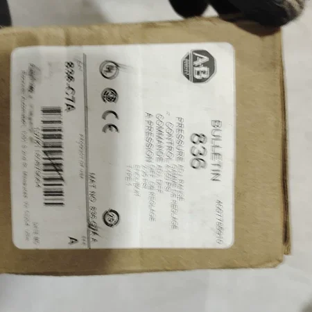 Allen-Bradley Reliable 836-C7A Pressure Switch