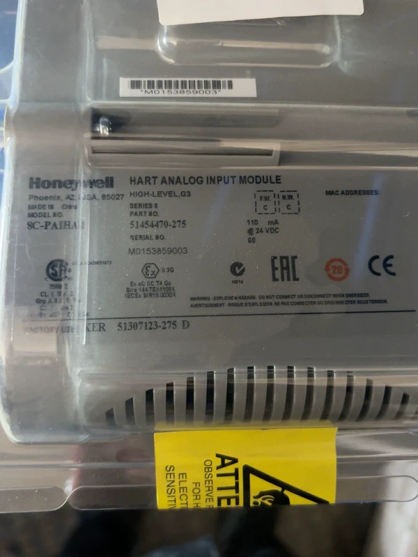 Analog Input Module Honeywell 8C-PAIHA1 - High Accuracy 2 Analog Input Module Honeywell 8C-PAIHA1 - High Accuracy - Image 2