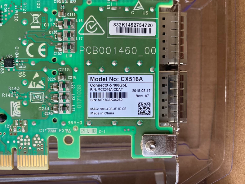 High-Performance Mellanox CX516A 900663774021 Network Adapter