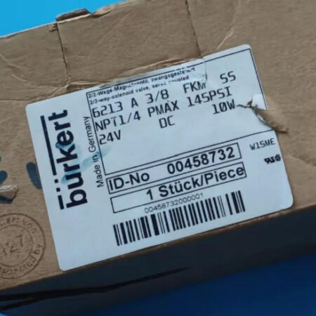 Burkert 00458732 Solenoid Valve - High-Quality Flow Control