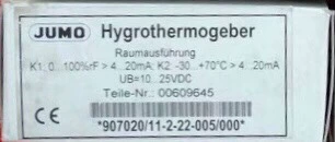 Industrial Environmental Monitor JUMO 907020/11-2-22-005/000