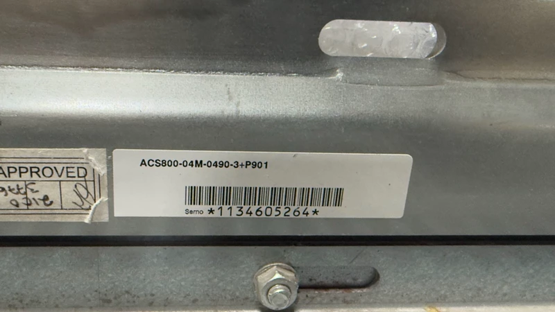 ABB ACS800-04M-0490-3-P901 Drive - 490A 4-Phase