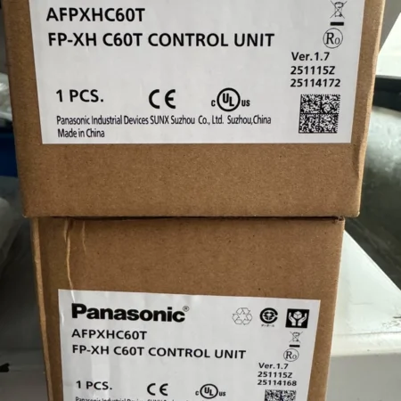 Panasonic FP-XHC60T Control Unit - Advanced PLC for Industrial Use