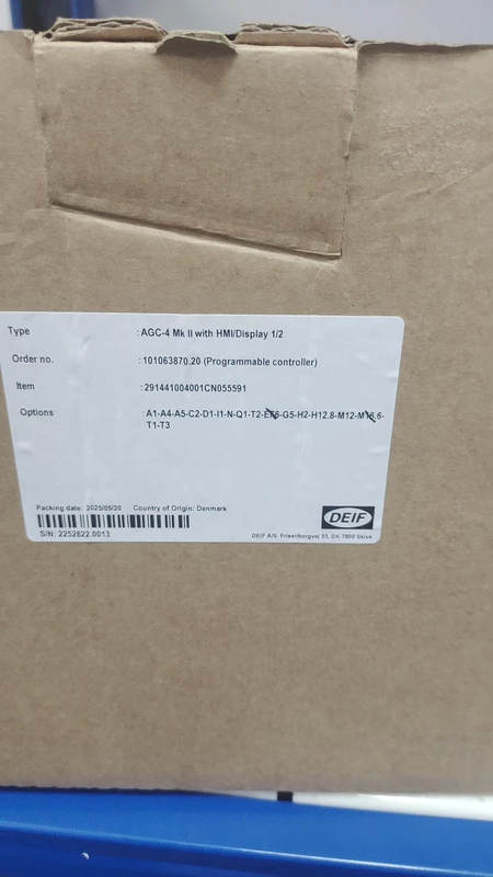 DEIF AGC-5 Mk II HMI Display Generator Controller