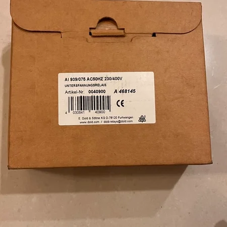 DOLD AI 939/175 Industrial Relay for Automation Systems