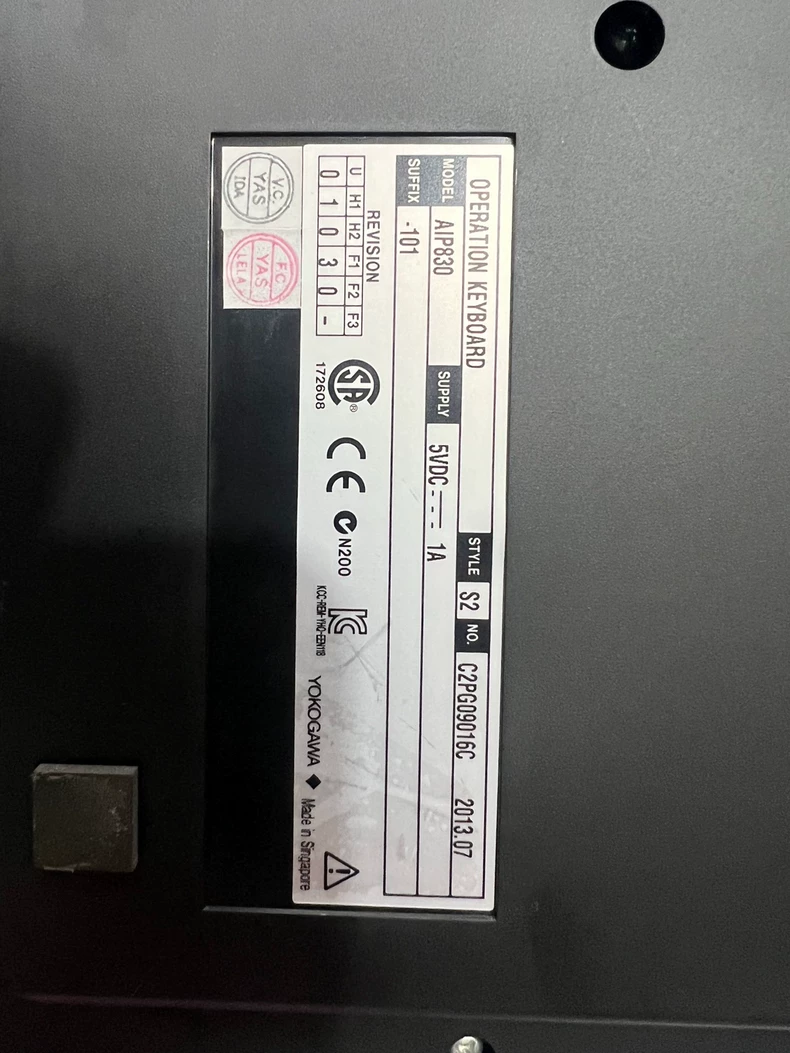 Yokogawa AIP830-101 Keyboard for CENTUM VP HMI Stations 2 Yokogawa AIP830-101 Keyboard for CENTUM VP HMI Stations - Image 2