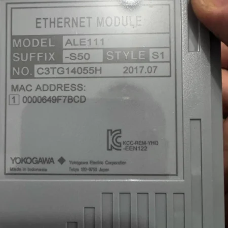 YOKOGAWA ALE111-S50 Module - Industrial Networking Solution