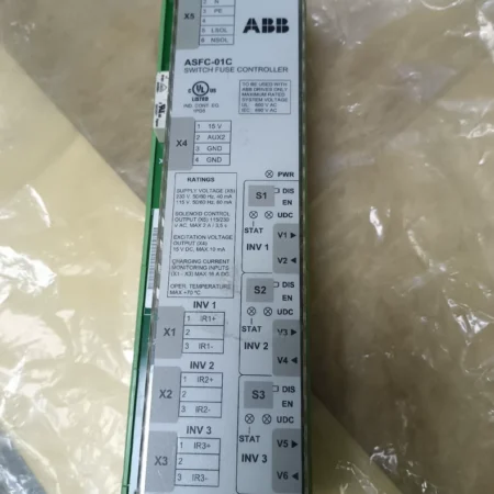ABB Industrial Switch Fuse Controller ASFC-01C - Durable Build