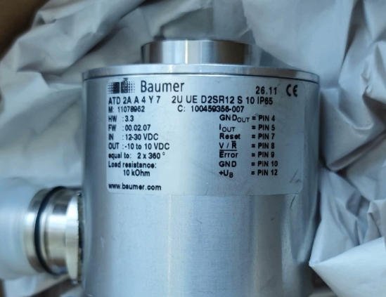 Baumer Encoder ATD2AA4Y72UUED2SR12S10IP65 - Industrial 1 Baumer Encoder ATD2AA4Y72UUED2SR12S10IP65 - Industrial