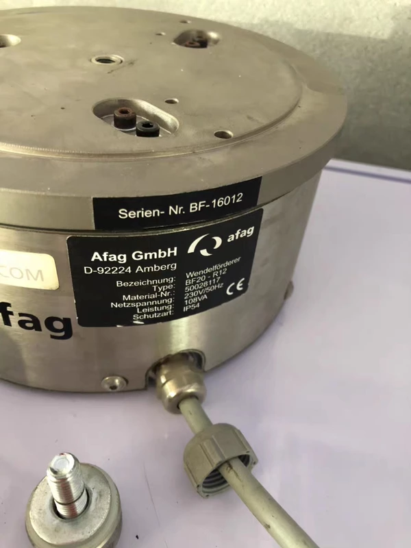 AFAG BF20-R12 D-92224 Vibratory Feeder - Automation Ready 1 AFAG BF20-R12 D-92224 Vibratory Feeder - Automation Ready
