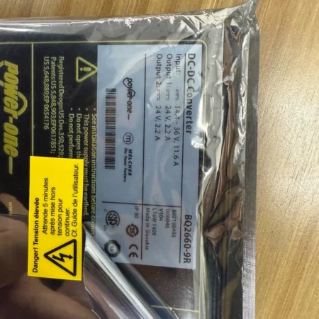 POWER-ONE BQ2660-9R DC-DC Converter for Industrial Systems