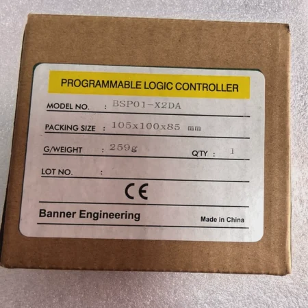 BANNER BSP01-X3DA Photoelectric Sensor for Automation