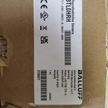 Position Sensor BALLUFF BTL0HRH BTL7-E501-M0075-B-SA316-KA05 for Industrial Use