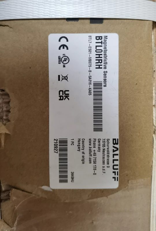 Position Sensor BALLUFF BTL0HRH BTL7-E501-M0075-B-SA316-KA05 for Industrial Use 1 Position Sensor BALLUFF BTL0HRH BTL7-E501-M0075-B-SA316-KA05 for Industrial Use