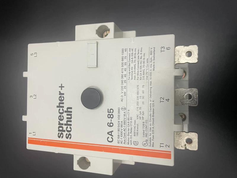 Motor Control Application Sprecher+Schuh CA6-85 Contactor 3 Motor Control Application Sprecher+Schuh CA6-85 Contactor - Image 3
