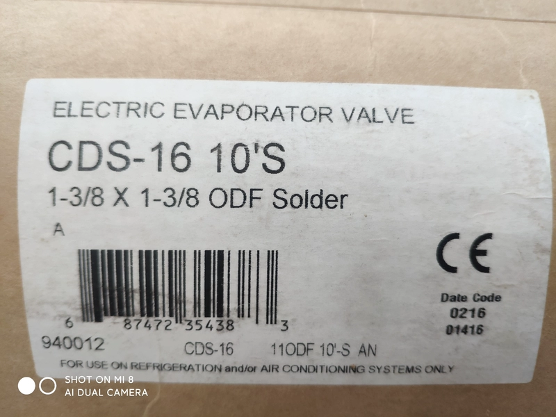 HVAC Refrigeration Component SPORLA CDS-16-10-S EEV Solution
