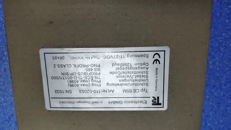 TR Electronic Encoder CE 65M: Reliable Position Feedback Device 1 TR Electronic Encoder CE 65M: Reliable Position Feedback Device