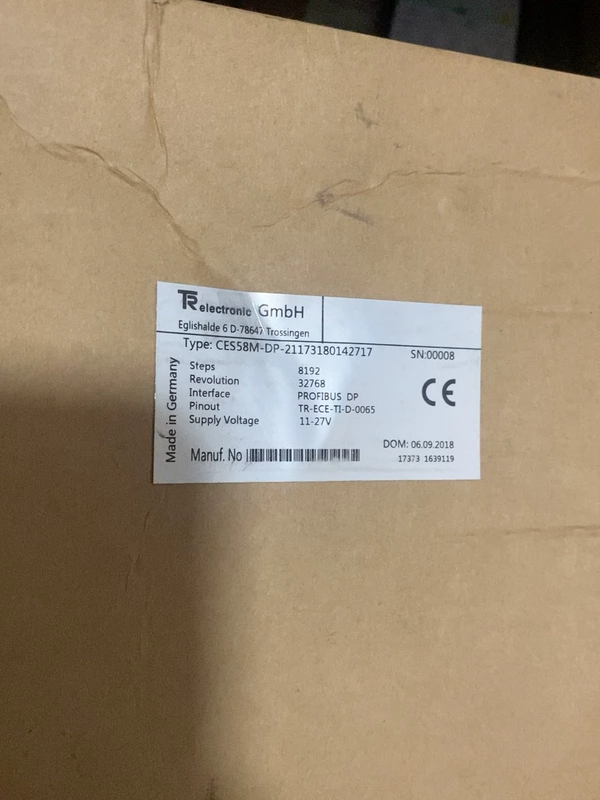 Industrial Automation TR electronic CES58M-DP-21173180142717 Encoder