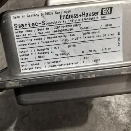 Endress+Hauser CLD132-PMV118AA2 - Industrial Conductivity Sensor