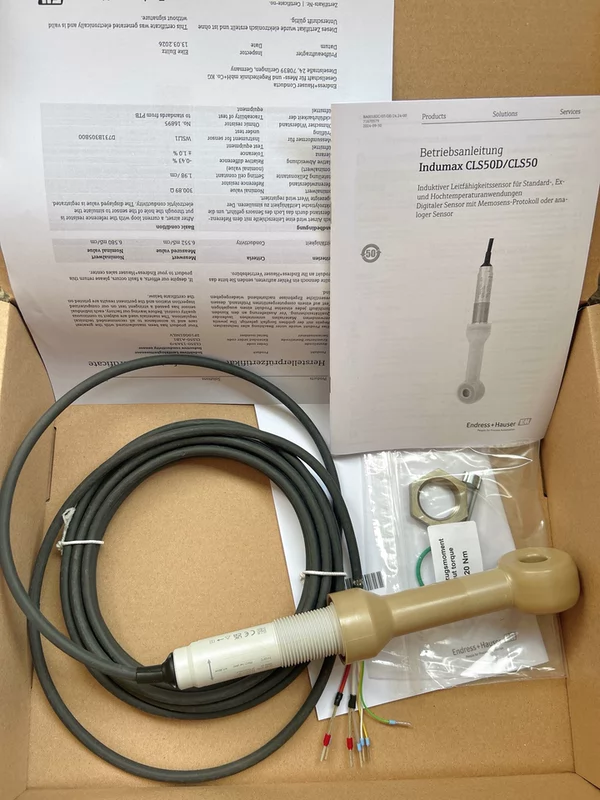 Industrial Water Monitoring with Endress+Hauser CLS50D Sensor 1 Industrial Water Monitoring with Endress+Hauser CLS50D Sensor