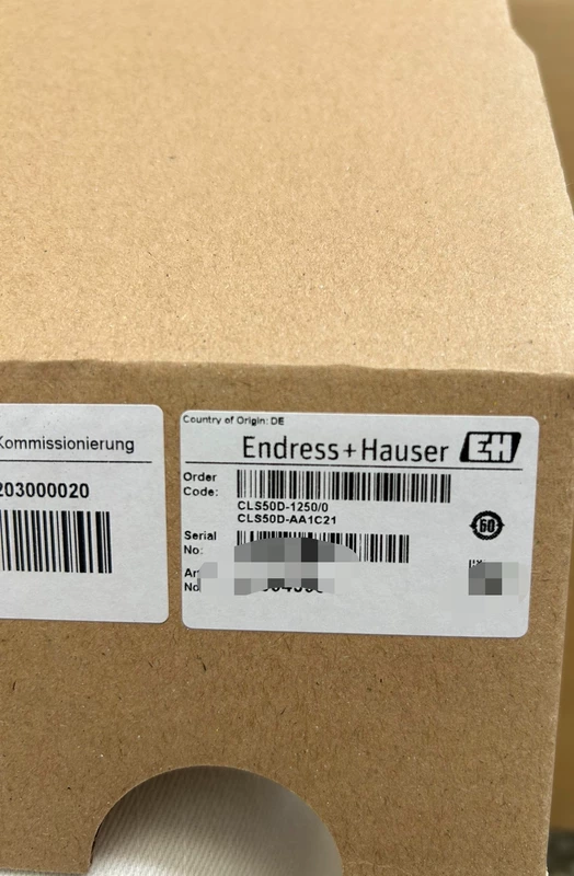 Water Treatment Application Endress+Hauser CLS50D-AA1C21 CLS50D-1250/0 Sensor 3 Water Treatment Application Endress+Hauser CLS50D-AA1C21 CLS50D-1250/0 Sensor - Image 3