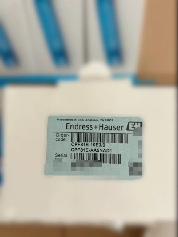 Process pH Measurement Endress+Hauser CPF81E for Chemical Plants 2 Process pH Measurement Endress+Hauser CPF81E for Chemical Plants - Image 2