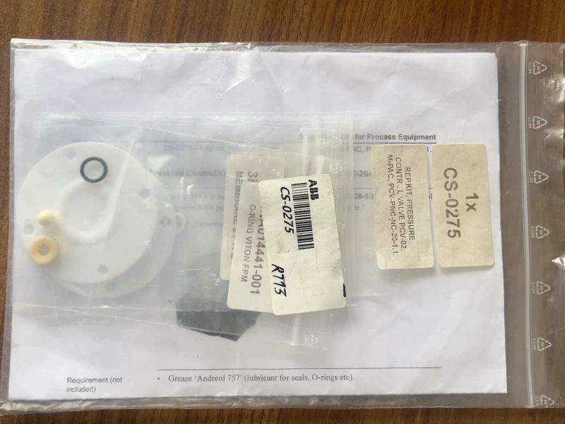 Pressure Regulator Repair Kit ABB CS-0275 - Reliable Performance 1 Pressure Regulator Repair Kit ABB CS-0275 - Reliable Performance