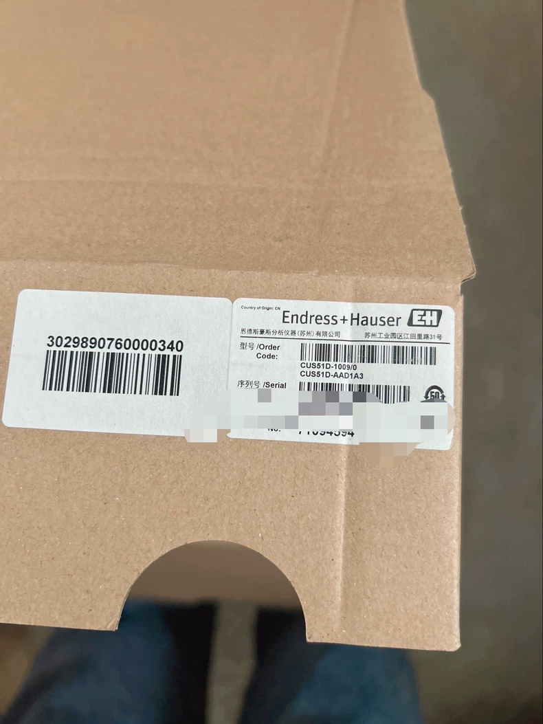 Water Treatment Endress+Hauser CUS51D-1009/0 CUS51D-AAD1A3 Sensor 4 Water Treatment Endress+Hauser CUS51D-1009/0 CUS51D-AAD1A3 Sensor - Image 4