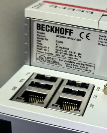 Beckhoff CX2041 Embedded PC Industrial Automation Controller