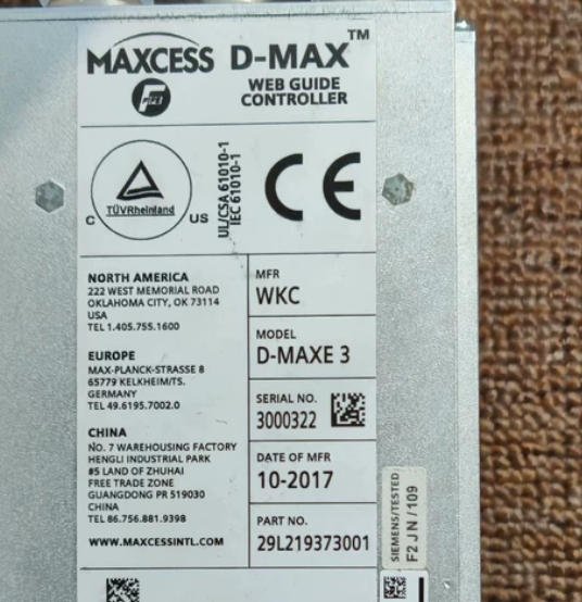 MAXCESS Web Guide D-MAXE-3 - Reliable Tension & Alignment Control 1 MAXCESS Web Guide D-MAXE-3 - Reliable Tension & Alignment Control