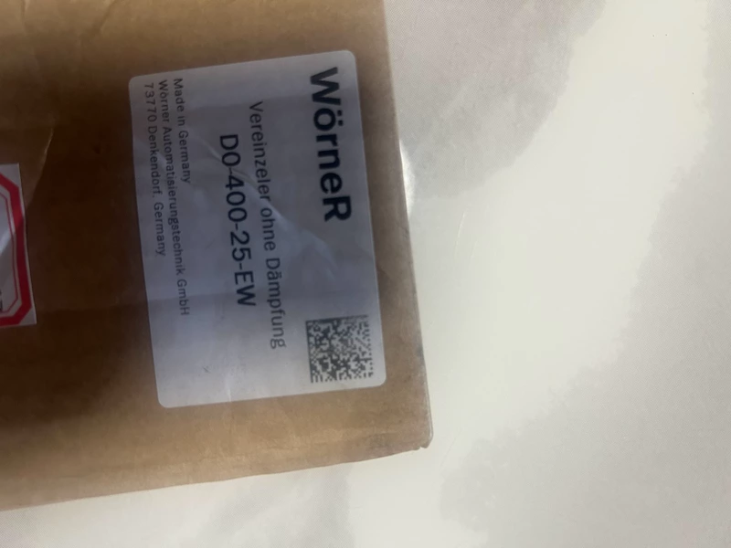 Worner D0-400-25-EW Pneumatic Stopper for Automation Lines