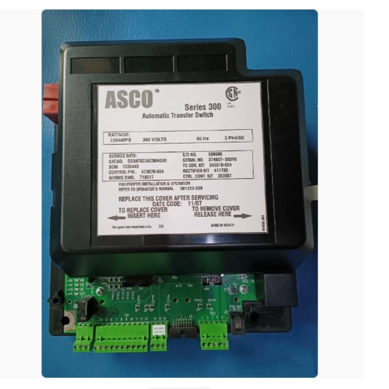 Solenoid Switch ASCO D07ATSA20070D5X0 - Reliable Fluid Control