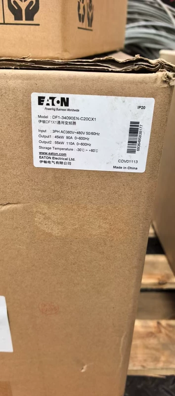 VFD Drive EATON DF1-34090EN-C20CX1 for Industrial Motor Control