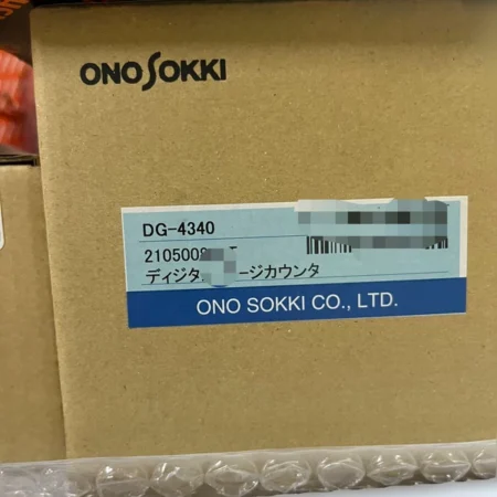 Production Line Digital Counter ONO SOKKI DG-4340 Panel