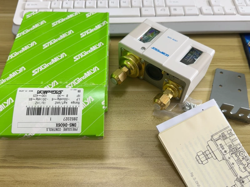 HVAC Differential Pressure Switch Saginomiya DNS-D606X 2852327 2 HVAC Differential Pressure Switch Saginomiya DNS-D606X 2852327 - Image 2
