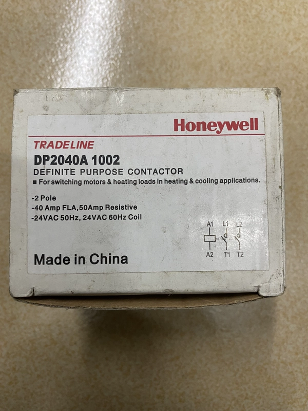 Honeywell Contactor DP2040A1002 - Efficient Power Switching 1 Honeywell Contactor DP2040A1002 - Efficient Power Switching