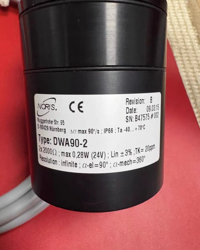 Angular Displacement Sensor - NORIS DWA90-2 High Precision 1 Angular Displacement Sensor - NORIS DWA90-2 High Precision