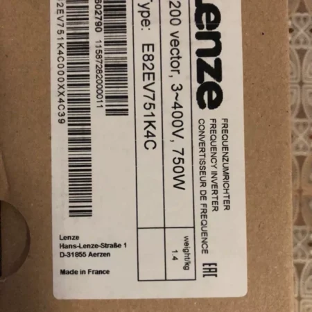 Lenze E82EV751K4C AC Drive - 0.75kW 481V Inverter