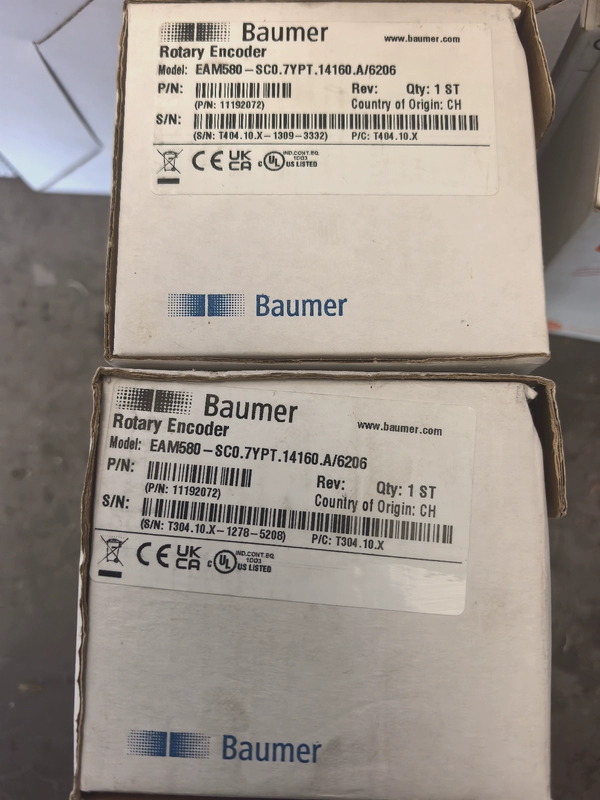Industrial Positioning with Baumer EAM580-SC0.7YPT Encoder 1 Industrial Positioning with Baumer EAM580-SC0.7YPT Encoder