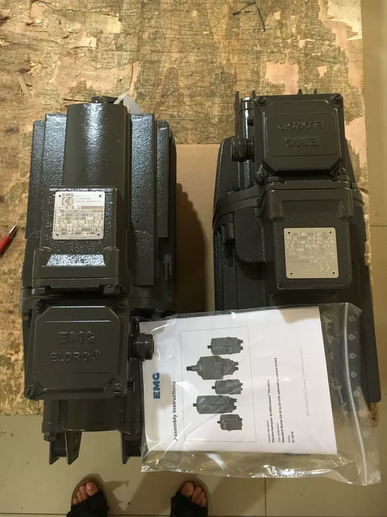 EMG EB2000-60 II Electro-Hydraulic Thruster - Reliable Force Generation 1 EMG EB2000-60 II Electro-Hydraulic Thruster - Reliable Force Generation